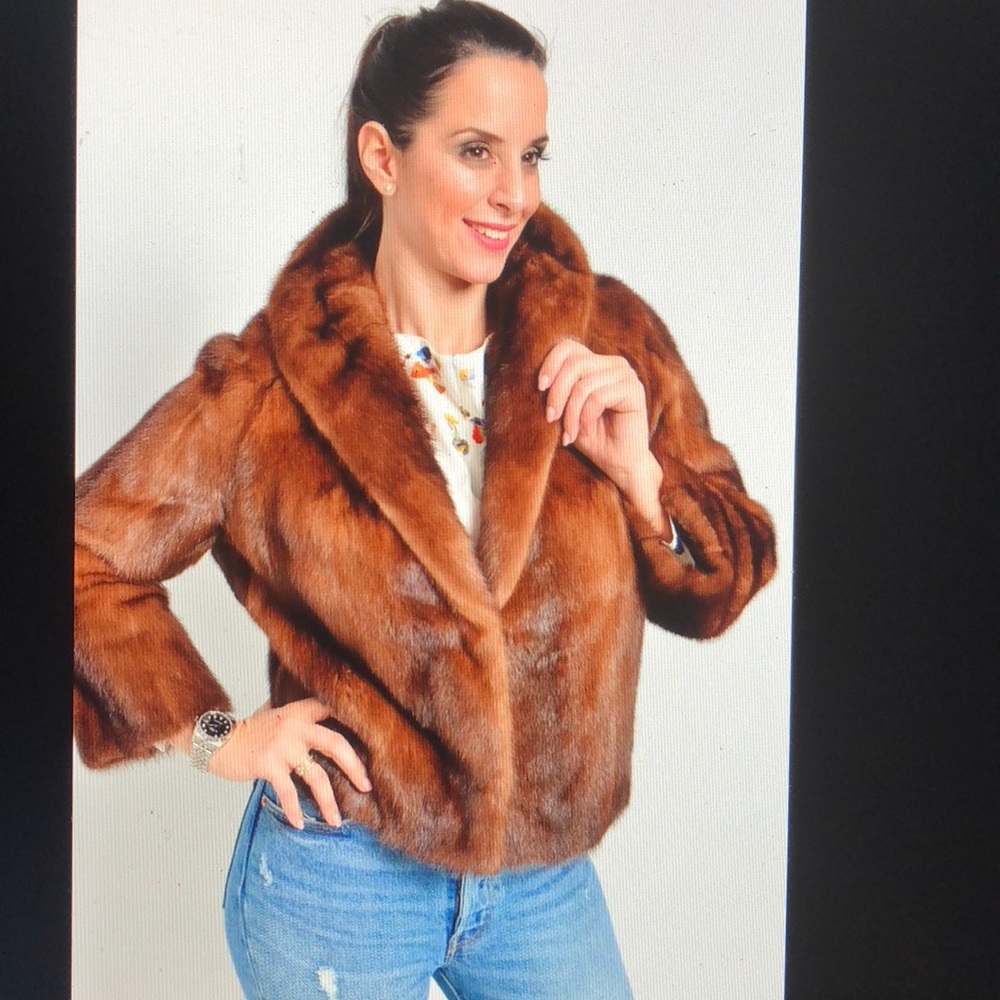 Demi Buff pastel Brown jacket sz L